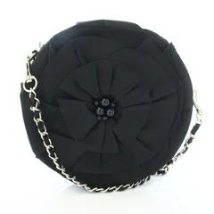 トゥービーシック TO BE CHIC ショルダーバッグ ポシエット クラッチバッグ 2WAY フラワーモチーフ チェーン 黒 ブラック /TK ■OFのサムネイル