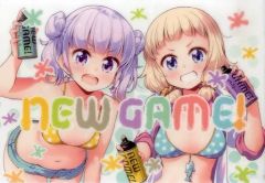 [중고] 데스크 매트 료풍 아오바 & 벚꽃 네네 B4 데스크 매트 [코믹스 NEW GAME! 10 멜론 북스 한정판] 구입 특전