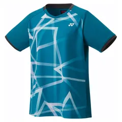 YONEX(ヨネックス) ウィメンズゲームシャツ(レギュラー) テニス・バドミントン ウェア(ウィメンズ) (20893)、(817)ティールブルー