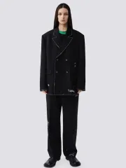 ADER 黒スーツ ジャケットとスラックス セット 上A1下A3サイズ