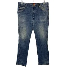 Wrangler デニムパンツ W38 ラングラー ブルー ビッグサイズ カジュアル アメカジ ジーンズ 古着卸 アメリカ仕入 2504-91