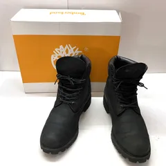 03w13393【箱付き】 Timberland Premium 6 in waterproof boot ティンバーランド 6インチ プレミアム ウォータープルーフ ブーツ ブラック 黒 26.5cm メンズ TB10073 定番