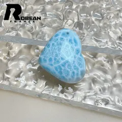 【一点限り】  逸品 EU製 ★ROBEAN・ラリマーペンダント★パワーストーン アクセサリー 天然石 高級 綺麗 お守り 貴重 貴重 幸運 贈り物 ギフト プレゼント2  約33.3*27.2*12.7mm Y528063