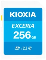 KIOXIA(キオクシア) 旧東芝メモリ SDカード 256GB SDXC UHS-I Class10 読出速度100MB/s 日本製 国内正規品 メーカー5年 KLNEA256G