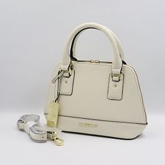 Samantha&chouette オフホワイト レザー 2way ハンドバッグ - メルカリ