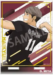 【中古】アクリルスタンド・アクリルパネル 宮治 箔押しアクリルスタンド 「ハイキュー!!」