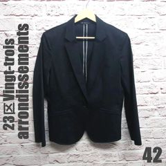 23区 vingt-trois arrondissements　23区ヴァン・トゥロワ アロンディスムン　ジャケット　サイズ42