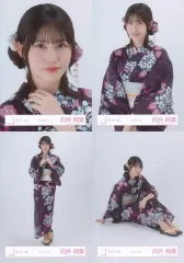 【中古】生写真(乃木坂46) ◇櫻坂46/向井純葉/櫻坂46ランダム生写真【2025年 浴衣】 4種コンプリートセット