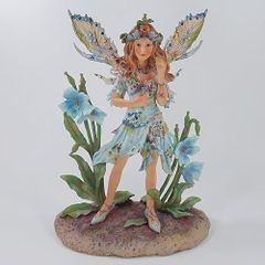 【新品・英国直輸入】クリサリスコレクションの美しい天使・妖精　ブルー・ポピー（20%OFF）　天使のやさしさと妖精の魔法をあなたの暮らしに。気品ある英国デザイン、時を超える美しさをお届けします。