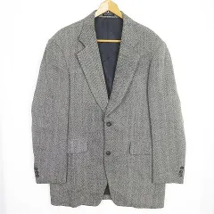 ティノラス MEN'S TENORAS テーラード 2B ジャケット ウール L グレー 2sa6386のサムネイル