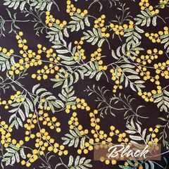 花屋さんのお花柄シリーズ　Defensive flowers-mimosa柄