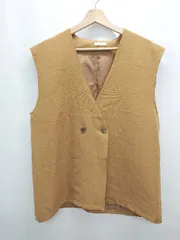 ◇ ITEMS URBAN RESEARCH アイテムズ アーバンリサーチ ベスト サイズF ベージュ系 レディース P  【1406240047383】