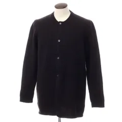 【中古】コムデギャルソンシャツ COMME des GARCONS SHIRT 2014年秋冬 ウール ニット カーディガン ブラック【サイズX】【メンズ】のサムネイル