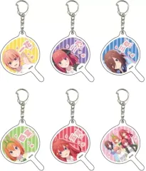 【中古】キーホルダー 全6種セット 「五等分の花嫁∽ アクリルキーホルダー 01.公式イラスト」