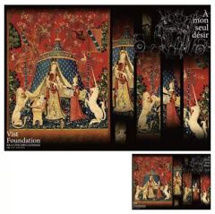 [중고] 데스크 매트 귀부인과 일각수 비주얼 매트 [이치 반 쿠지 기동 전사 건담 UC 프리 류드 오브 에피소드 7] G상