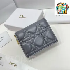 【今日特価】Dior ディオール ミニレディーディオールウォレット 羊皮革にトグルステッチクラシックデザイン-WTO輸入2