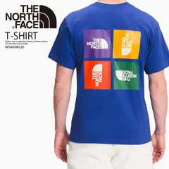 THE NORTH FACE (ノースフェイス) COLOR BLOCK TEE (カラー ブロック ティー) Tシャツ 半袖T トップス メンズ レディース TNF BLUE (ブルー) NF0A5EIKCZ6