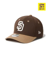 【ムラスポ公式】新品 NEW ERA ニューエラ キャップ キッズ ジュニア 子供 帽子 ロゴ 9FORTY 2-Tone サンディエゴ・パドレス 14671598