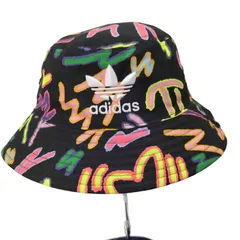 アディダスオリジナルス adidas Originals Love Unites リバーシブル バケットハット レディース 表記無 のサムネイル