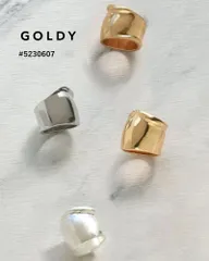 【SALE】GOLDY/ゴールディ/ワイド メタル アーマー リング/アクセサリー/5230607のサムネイル