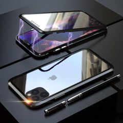 iPhone12 mini 高強度の片面ガラスケース【磁石で取り外し簡単】