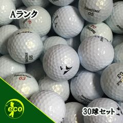 ロストボール ツアーステージ TOURSTAGE 各種混合 ホワイト 30球 【Aランク】 ゴルフボール