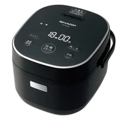 数量限定 マイコン 一人暮らし パン調理機能 3合 KS-CF05B-B ブラック 炊飯器 シャープのサムネイル