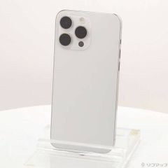 〔中古品〕 iPhone15 Pro Max 256GB ホワイトチタニウム MU6Q3J/A SIMフリー【297】のサムネイル