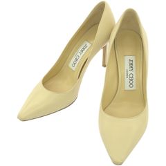 JIMMY CHOO スエード パンプス ベージュ 35 - メルカリ