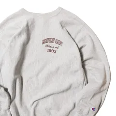 90's USA製 チャンピオン 両面プリント リバースウィーブ スウェット (XL) 霜降り灰 リバース スエット 90年代 アメリカ製 旧タグ オールド アメリカ古着 USED ビンテージ ヴィンテージ