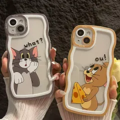 新品 人気オシャレ スマホケース 透明 アイフォン15 軽量 トムとジェリー 超耐衝撃 用ケース 指紋防止/滑り止め黄変防止/衝撃吸収保護ケース iphone15