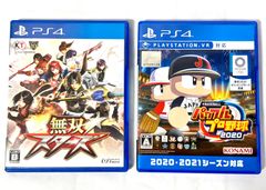 PS4ソフト コーエーテクモゲームス 無双★スターズ通常版/EBASEBALLパワフルプロ野・ 2020  PS4ゲームソフト 2点まとめ 現状品