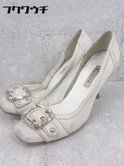 ◇ DIANA ダイアナ スクエアトゥ パンプス 23ｃｍ ベージュ レディース  【1002800476725】