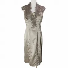 KAREN MILLEN ノースリーブひざ丈ワンピース UK12 KAREN MILLEN ノースリーブひざ丈ワンピース UK12