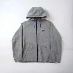 NIKE ナイキ フルジップパーカー スウェット グレー L　B202507