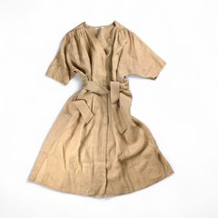 美品✨ TICCA リネン ワンピース ロングワンピース シャツワンピース