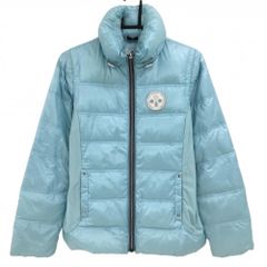 マンシングウェア 2WAYダウンジャケット ライトブルー 袖着脱可