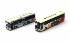 더 버스 컬렉션 오다큐 하코네 고속버스 에반게리온 랩핑 2대 세트 [토미테크·311324] [철도 모형 N게이지]