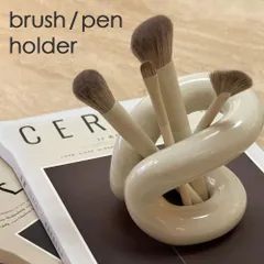 セラミック アート マルチホルダー 歯ブラシ立て ブラシ立て ペン立て ペンホルダー 陶器 ブラシホルダー 歯ブラシスタンド ペンスタンド ブラシスタンド オブジェ 収納 インテリア 置物 洗面所 寝室 浴室 キッチン リビング おしゃれ 可愛い かわいい