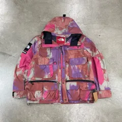 カーゴジャケット　シュプリーム ノースフェイス　マウンテンパーカー　Cargo SUPREME x ノースフェイス☆防水カーゴジャケット (Supreme