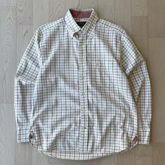 POLO BCS British Country Spirit ベージュ チェック柄　シャツ