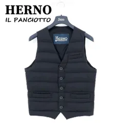 ヘルノ ダウン インナーダウン HERNO IL PANCIOTTO イル パンチオット PI002ULE 19288 9300 ブラック ネロ ベスト ジレ スーツ アウター 2025-26AW 秋冬新作