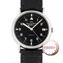 IWC純正　ブラックレザーベルト ポートフィノ純正 IWC ポートフィノ ブラック 革ベルト仕様 正規品 - 腕時計専門店THE