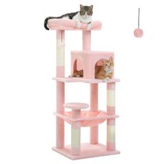 キャットタワー スリム コンパクト 猫タワー 据え置き 省スペース
