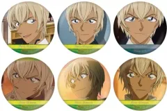 【中古】バッジ・ピンズ 全6種セット 「名探偵コナン 場面写トレーディングホログラム缶バッジ 安室透collection vol.2」