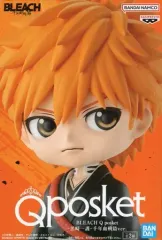 【中古】フィギュア 黒崎一護 A(髪オレンジ) 「BLEACH-ブリーチ-」 Q posket-黒崎一護-千年血戦篇ver.