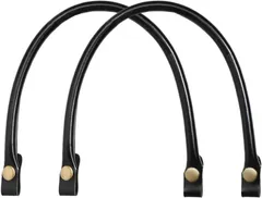 バッグ持ち手 かばん取っ手 レザー 持ち手 手芸用持ち手 交換用持ち手 合成皮革製 かばんの持ち手 バッグ修理用 着脱可能