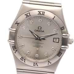 OMEGA オメガ コンステレーション 自動巻き メンズ腕時計 シルバー文字盤 12Pダイヤ 高級ブランド ウォッチ 【中古】