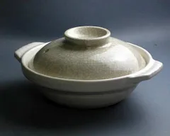 新品 1人用 【万古焼】 6号土鍋 貫入 銀峯 本荘陶器 和洋中華食器の産地問屋