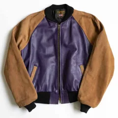 90s VANSON TJV レザー ジャケット ブルゾン スタジャン 42 90s VANSON TJV レザー ジャケット ブルゾン スタジャン 42